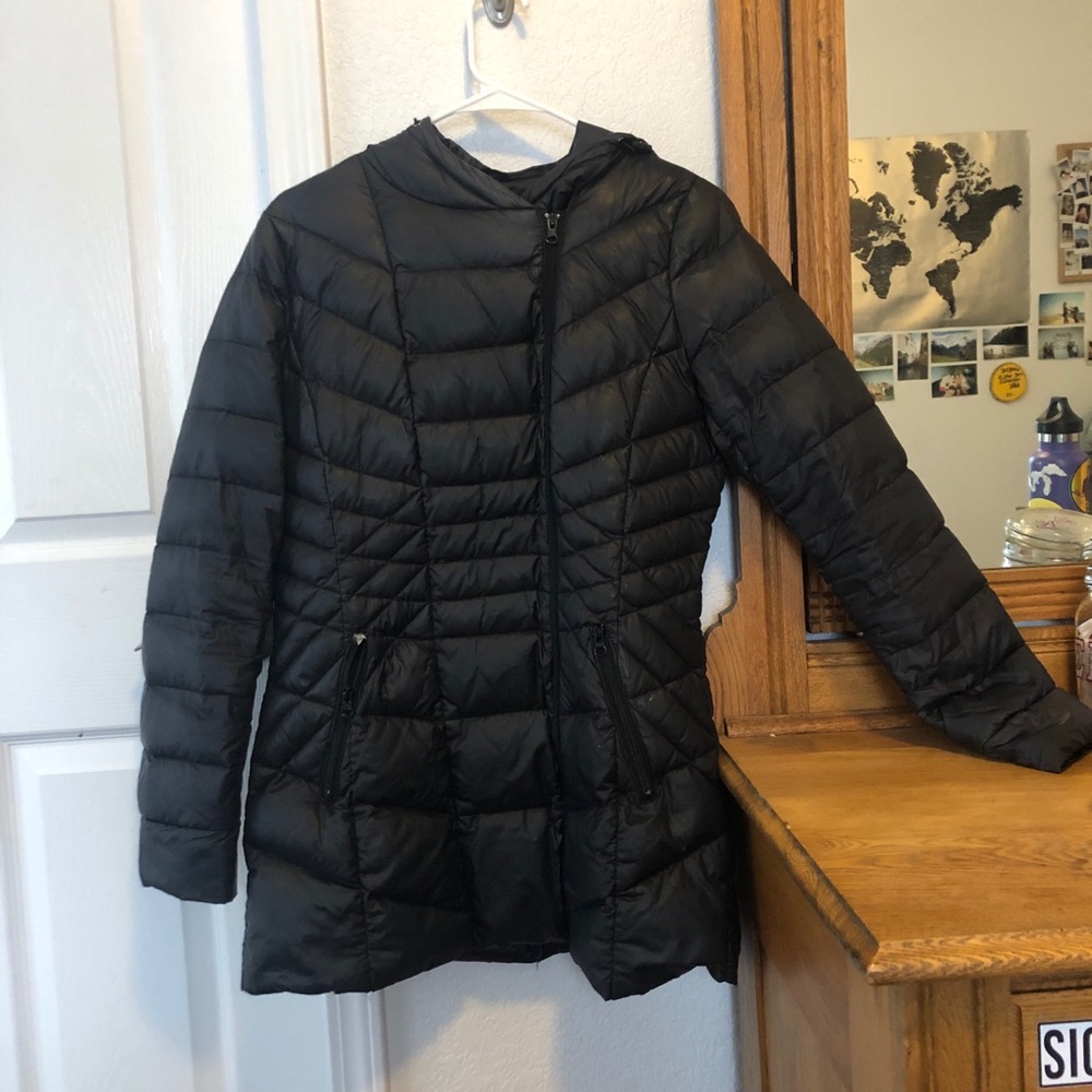 Winter bubble coat
